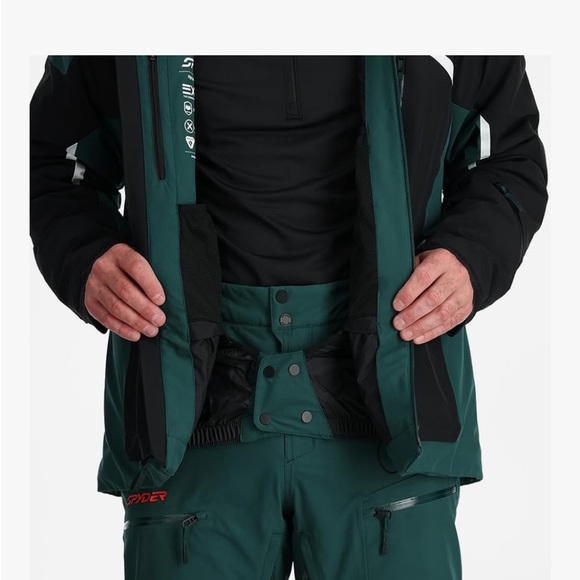NWT Spyder Leader Insulated Jacket in Cypress Green - Picture 3 of 16